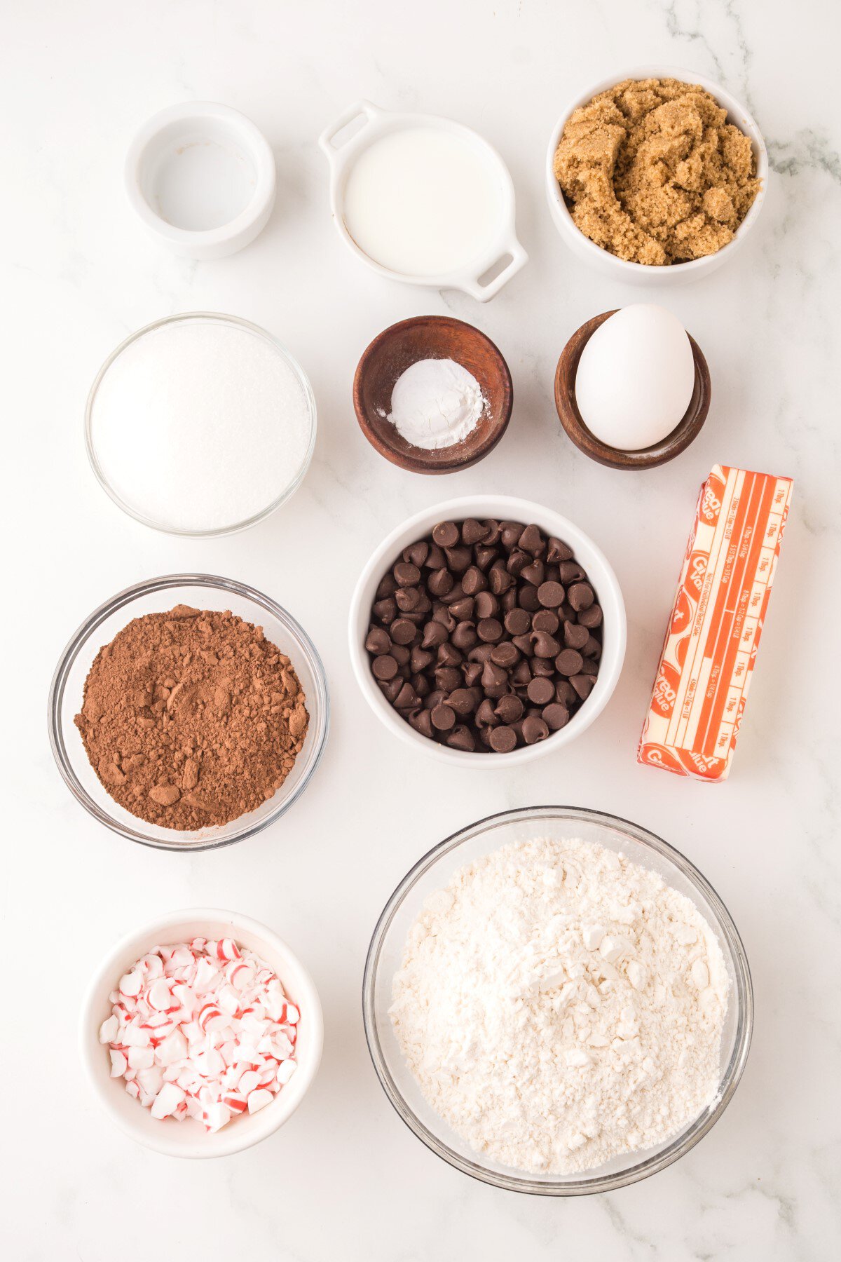 Recipe ingredients.