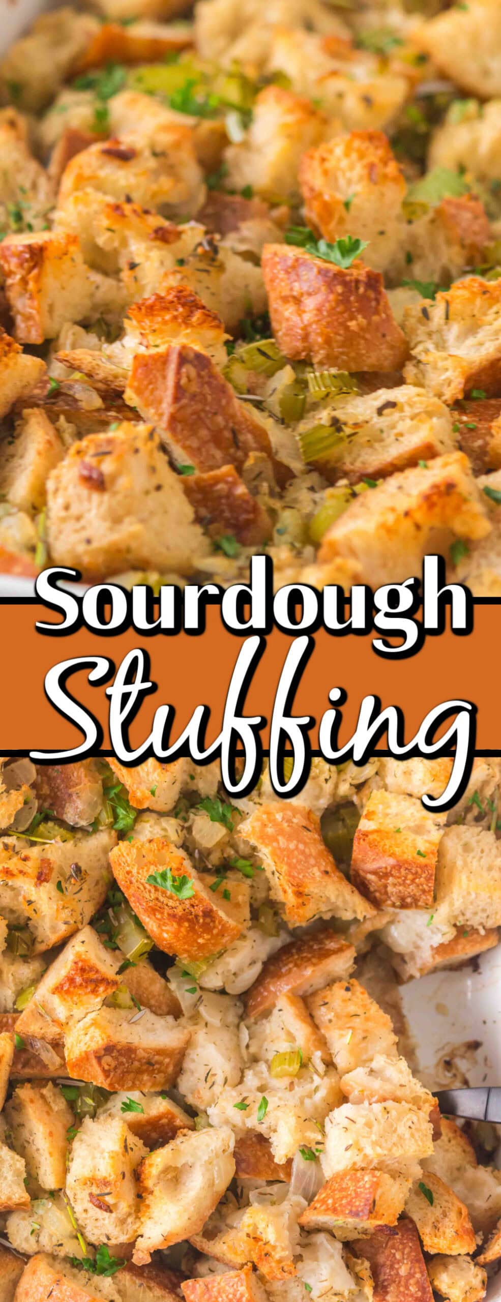 Sourdough Stuffing - Baking Up Love