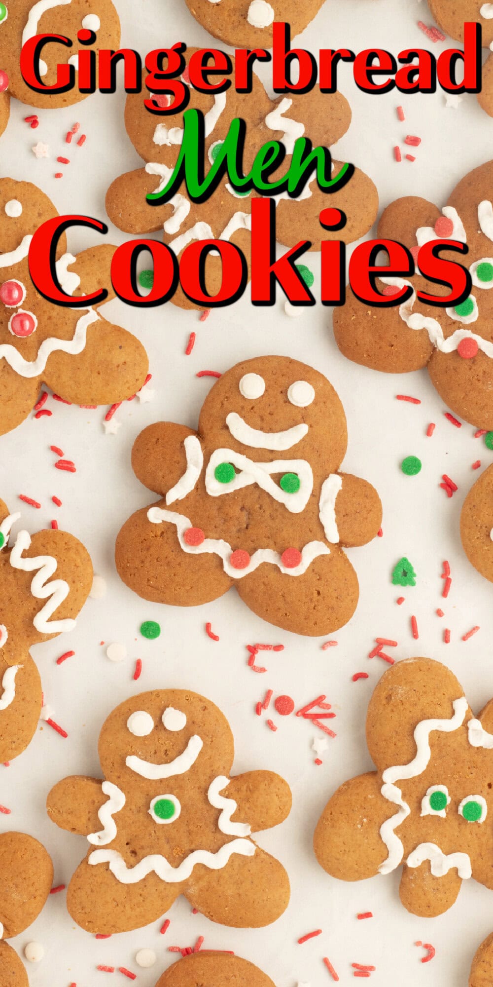 Gingerbread Men Cookies pin.