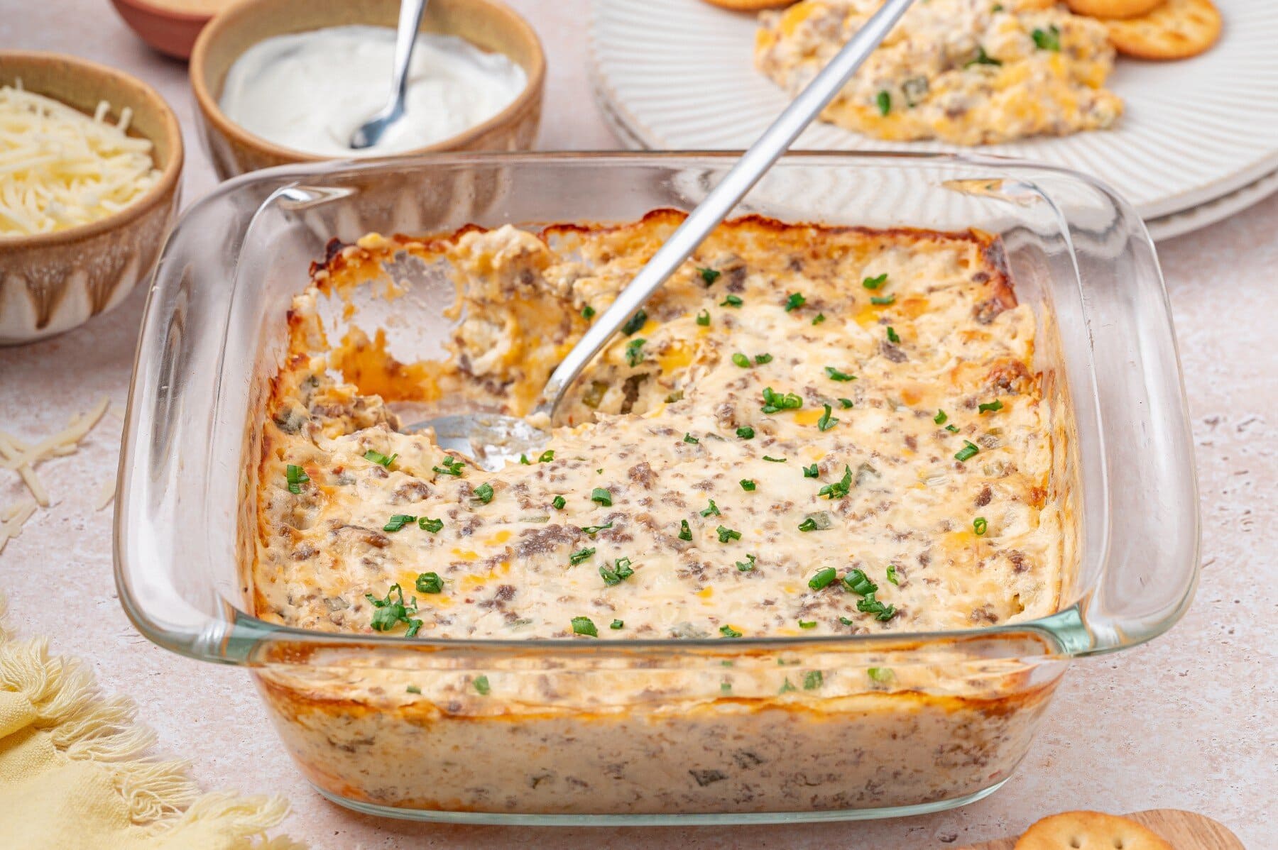 Landscape of the dip. 