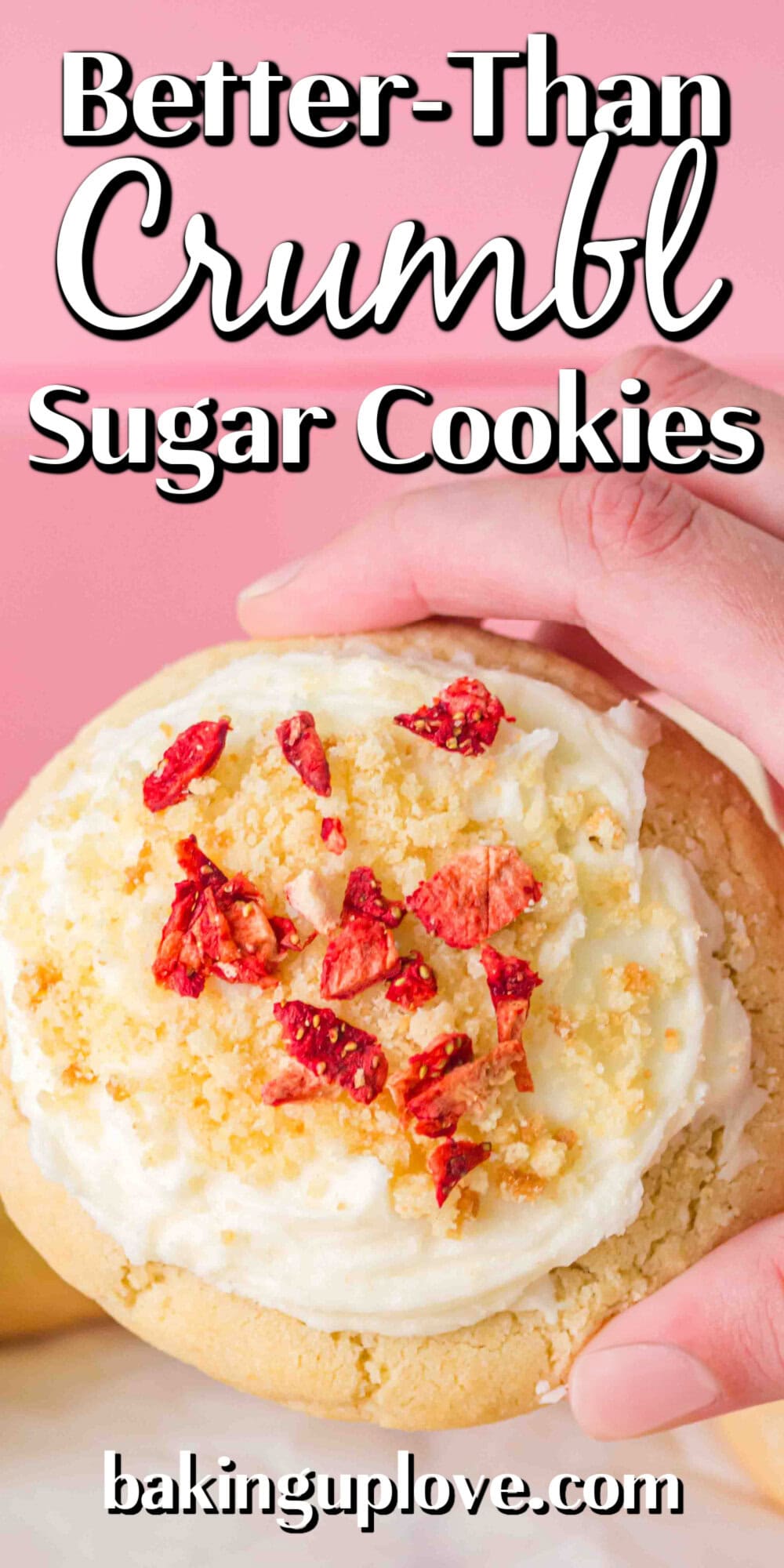 Crumbl Sugar Cookies pin. 