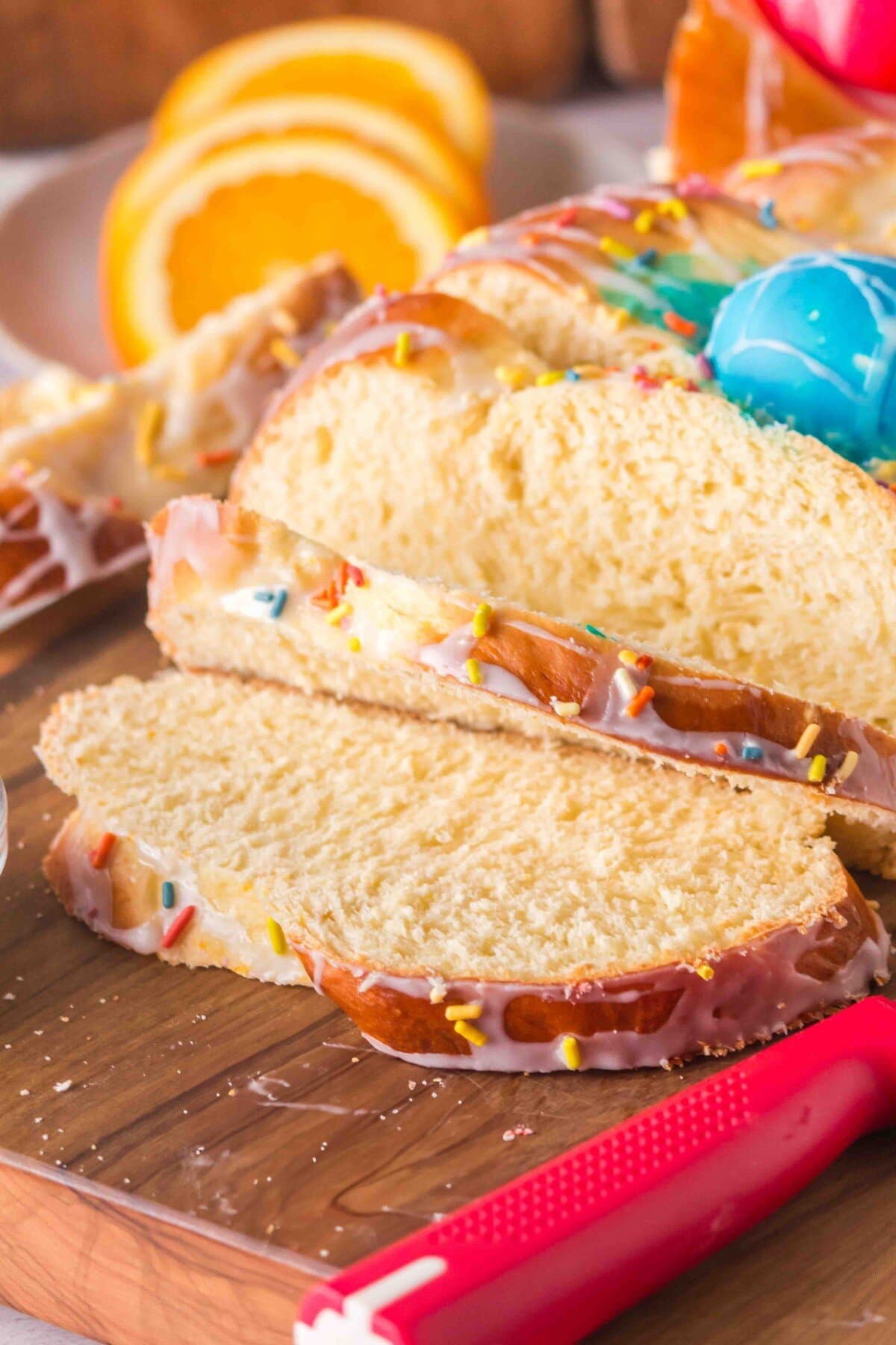 Sliced bread. 