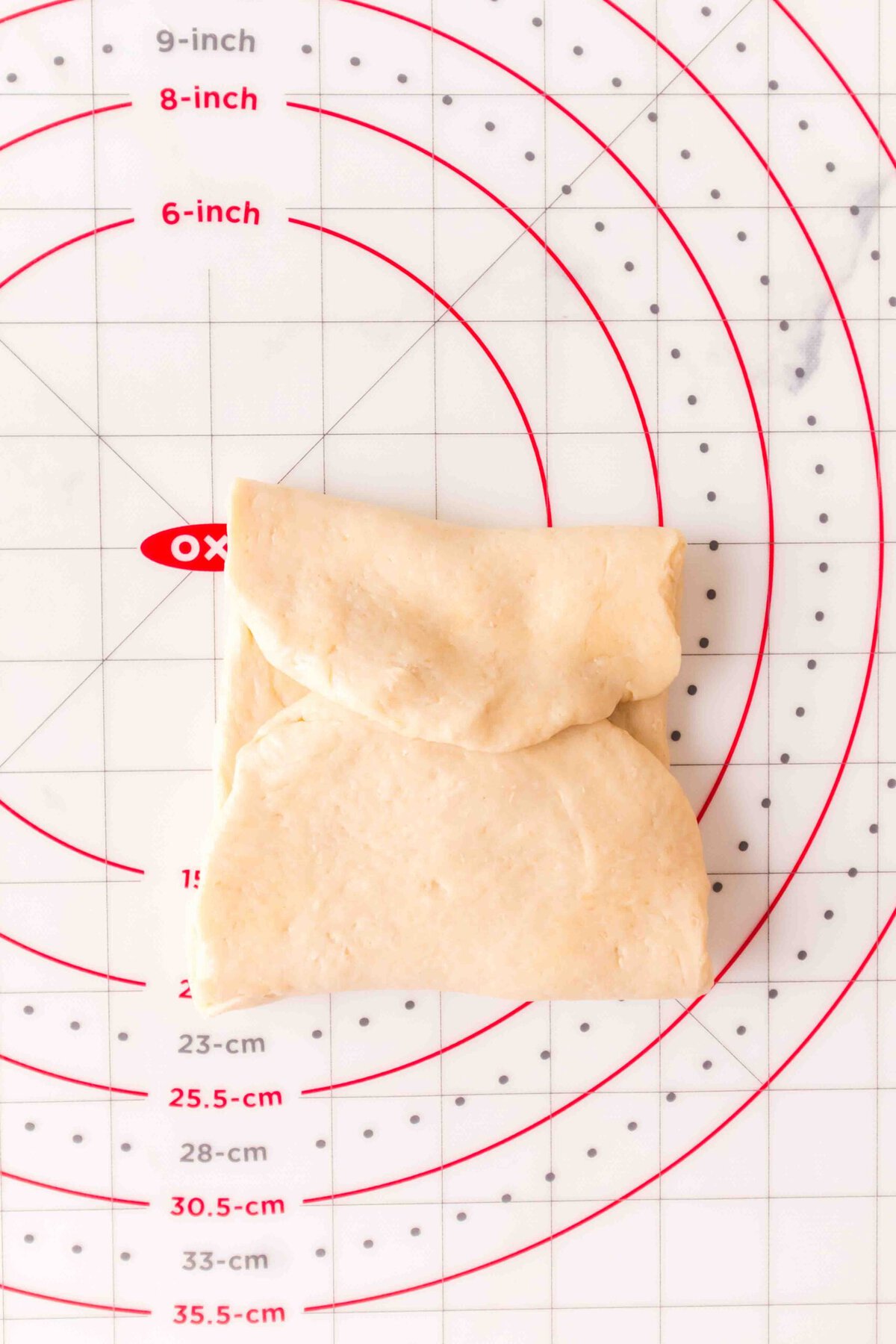 Other side folded up to make a book, loosely. 