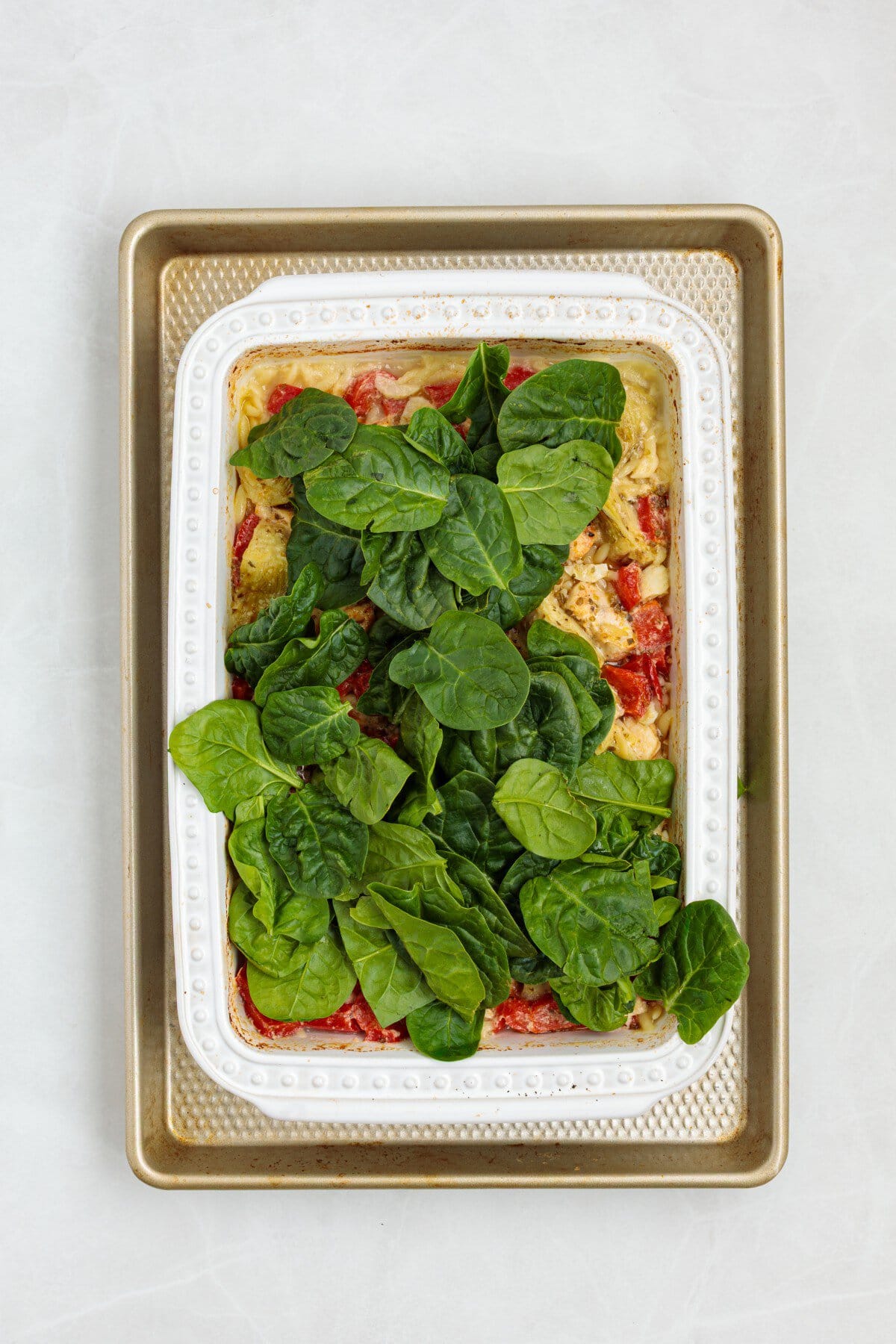 Spinach added. 
