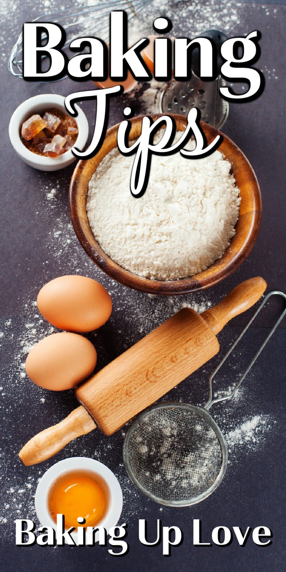 Baking Tips pin. 