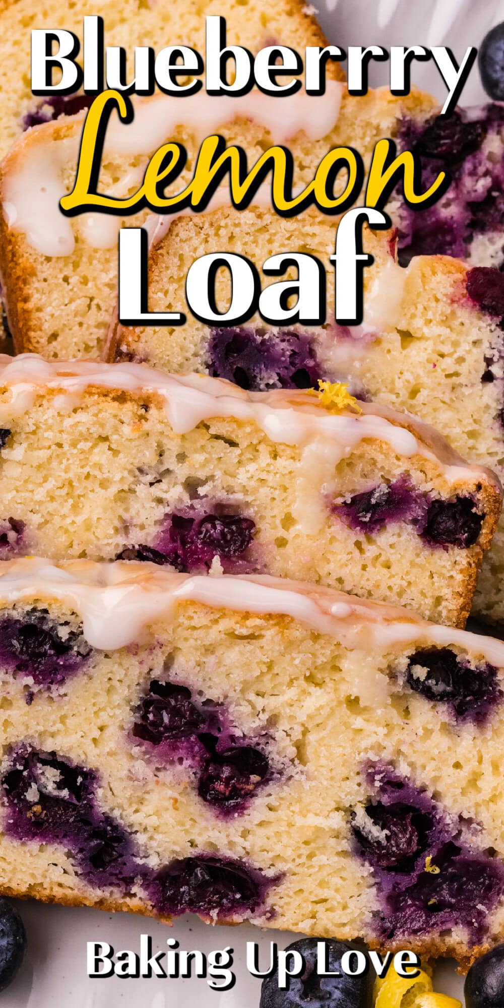 Blueberry Lemon Loaf pin. 