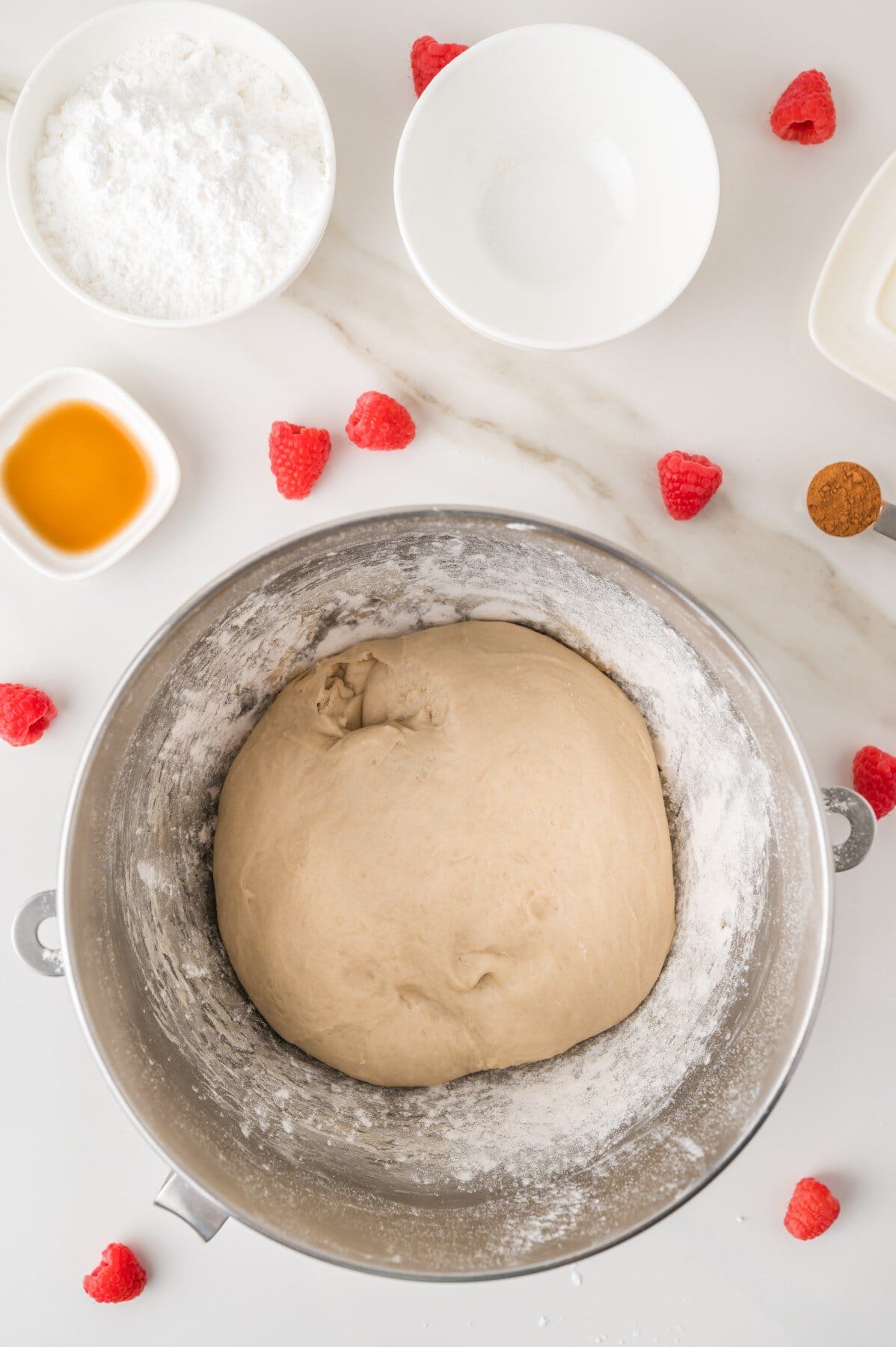 Dough risen. 