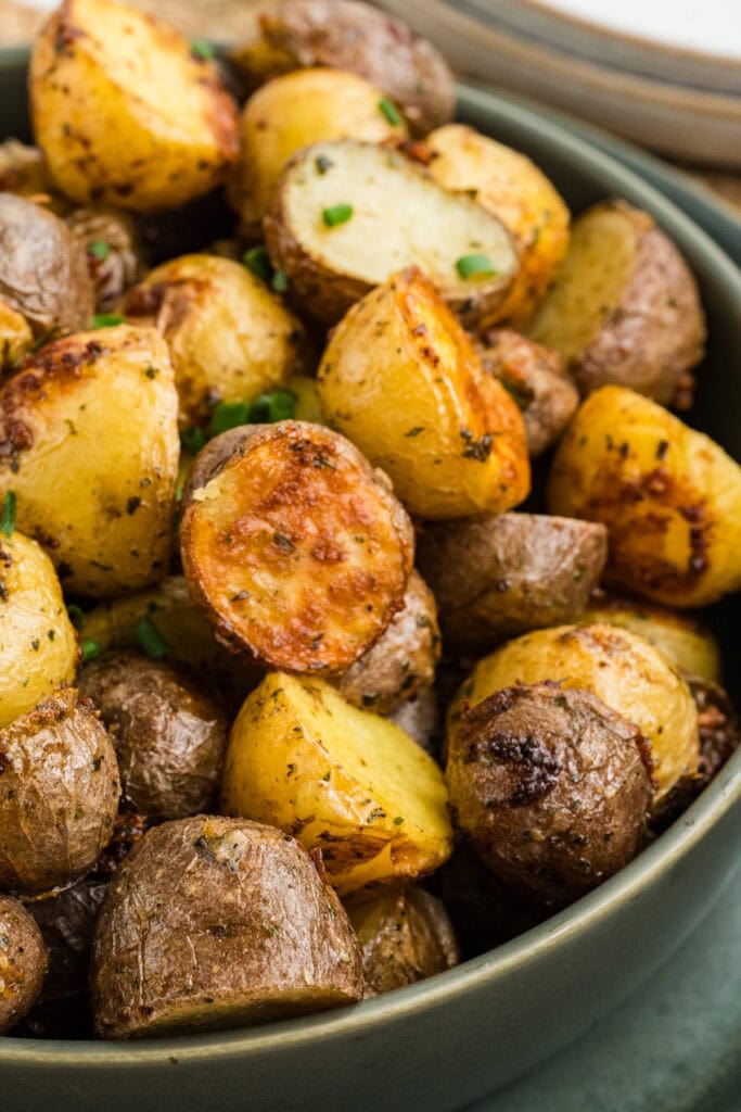 Ranch Roasted Potatoes in a bowl.