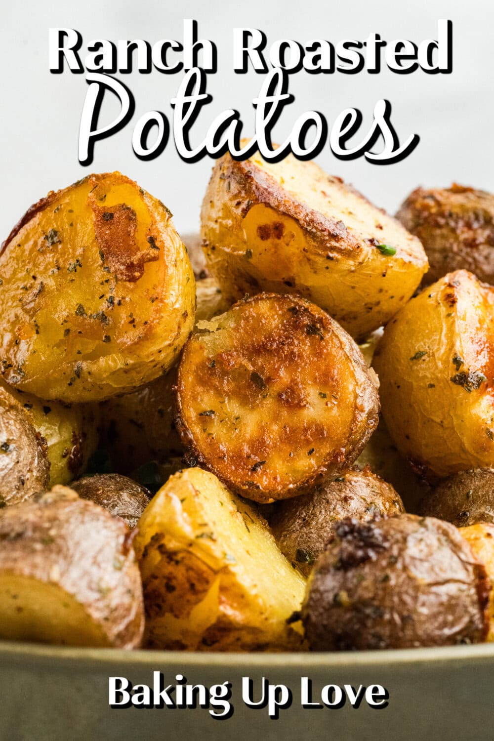 Ranch Roasted Potatoes pin. 
