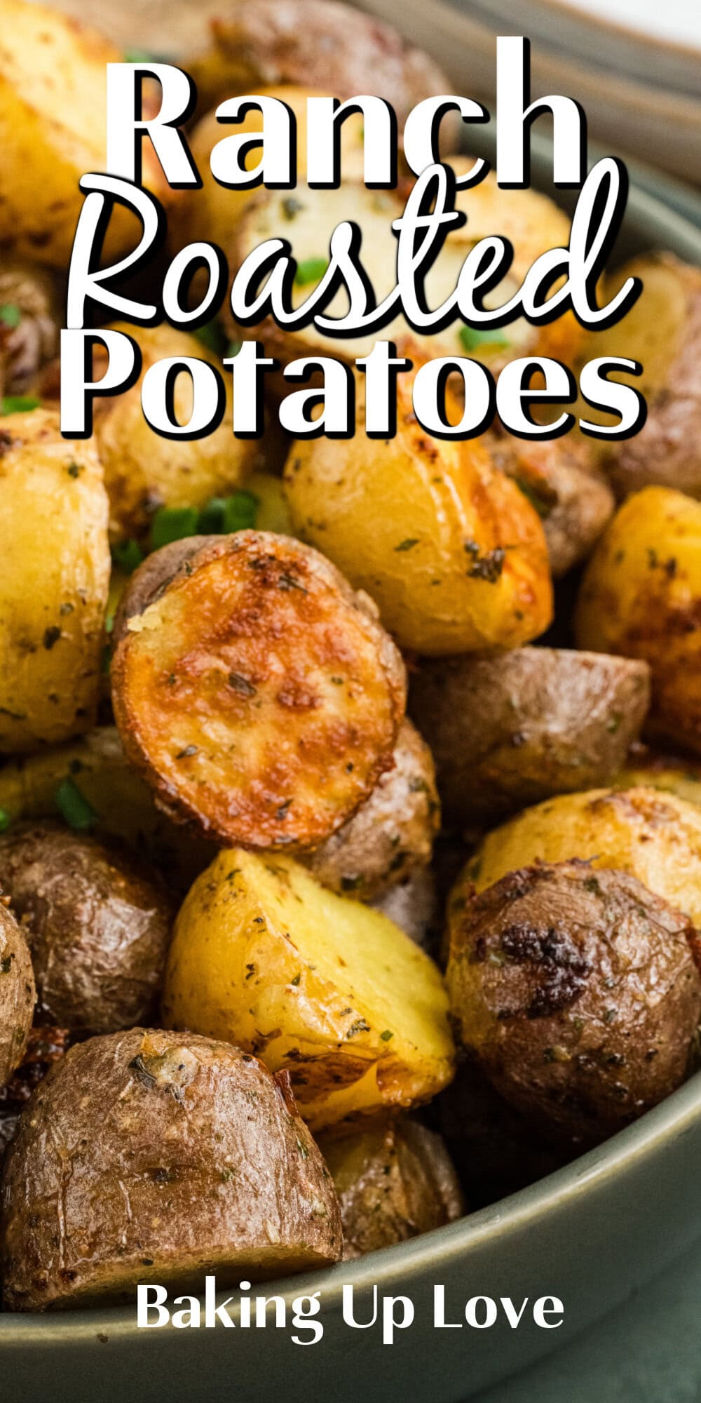 Ranch Roasted Potatoes pin. 