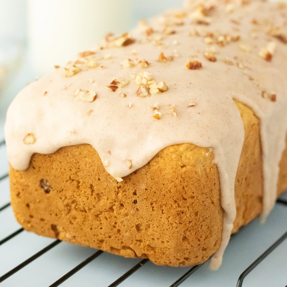 Ice Cream Bread iced.