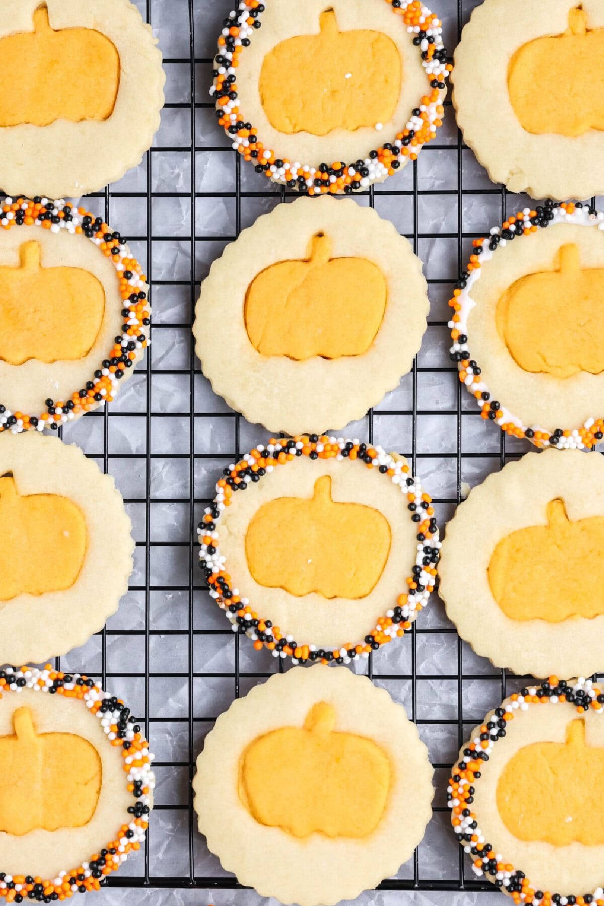 Decorated cookies.