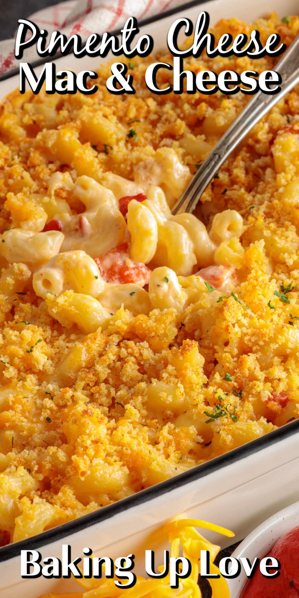 Pimento Cheese Mac and Cheese pin. 